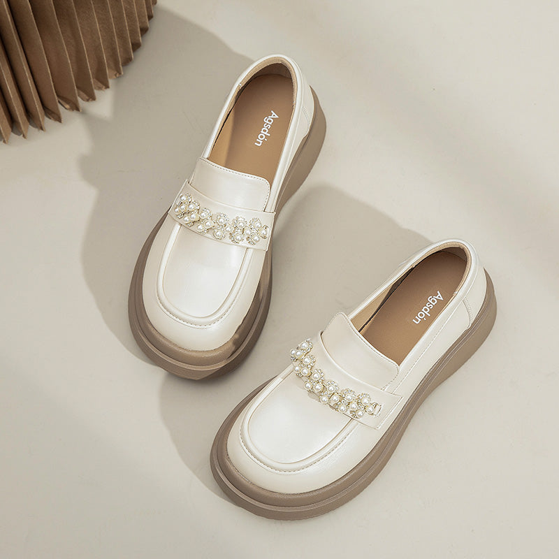 Agsdon Mary Jane Loafers