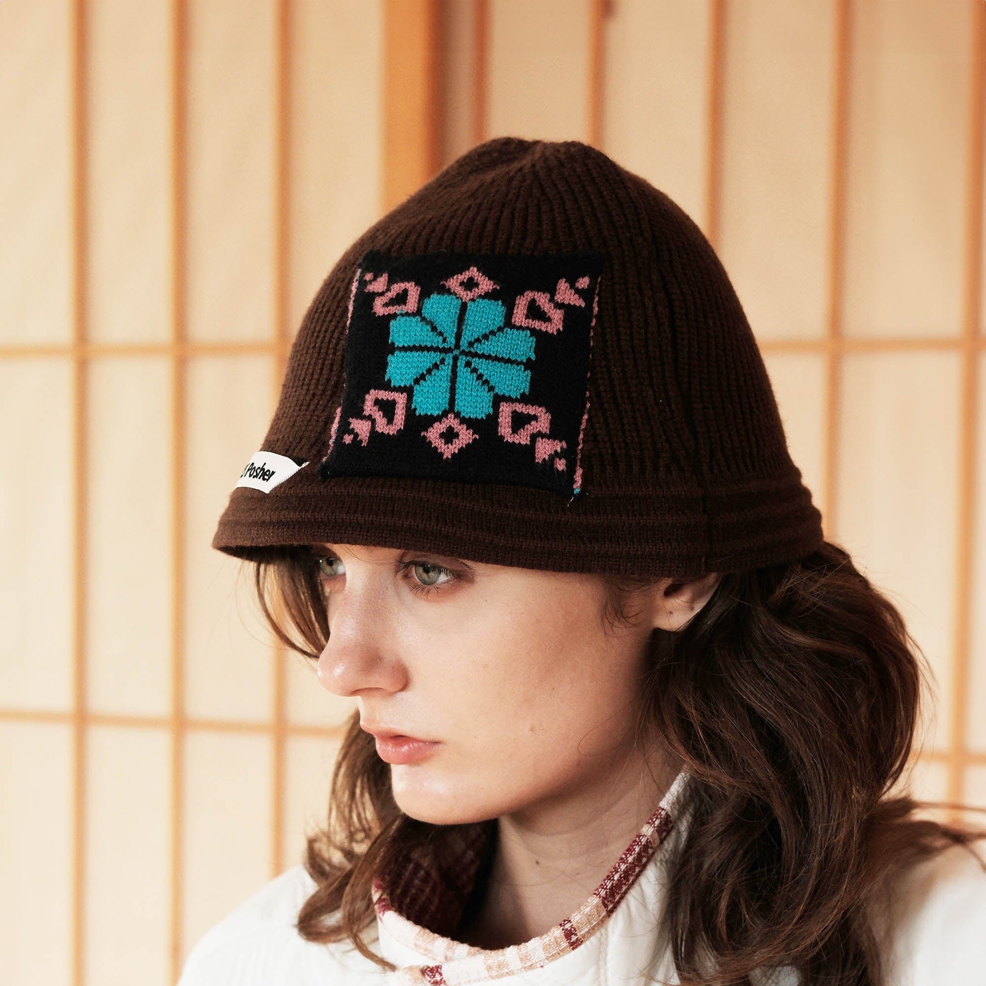 Floral Patch Beanie