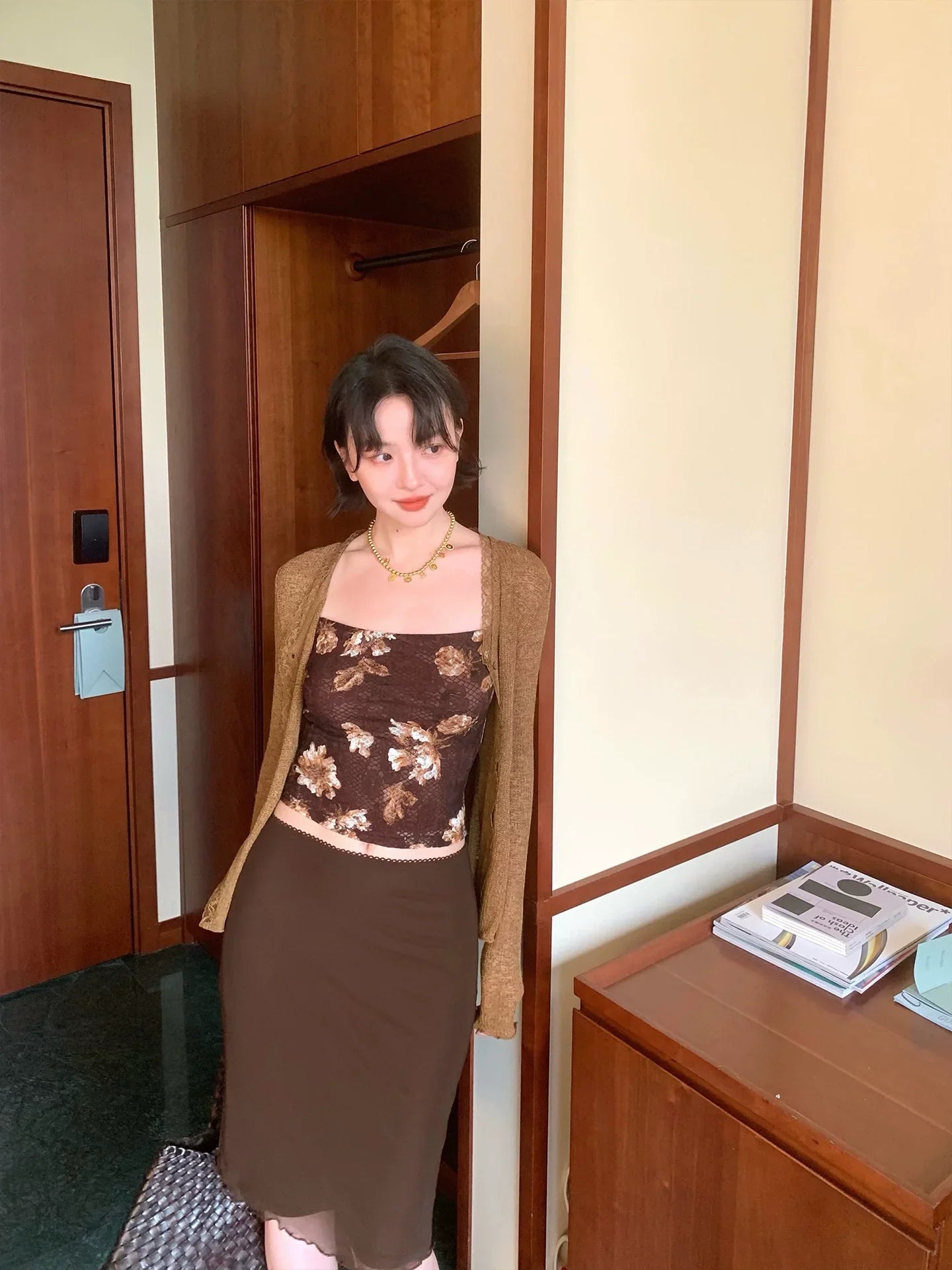 Sheer Button Up Cardigan