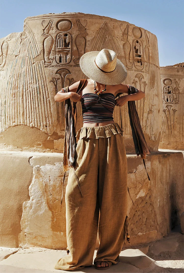 Desert Boho Multicolor Wrap Scarf