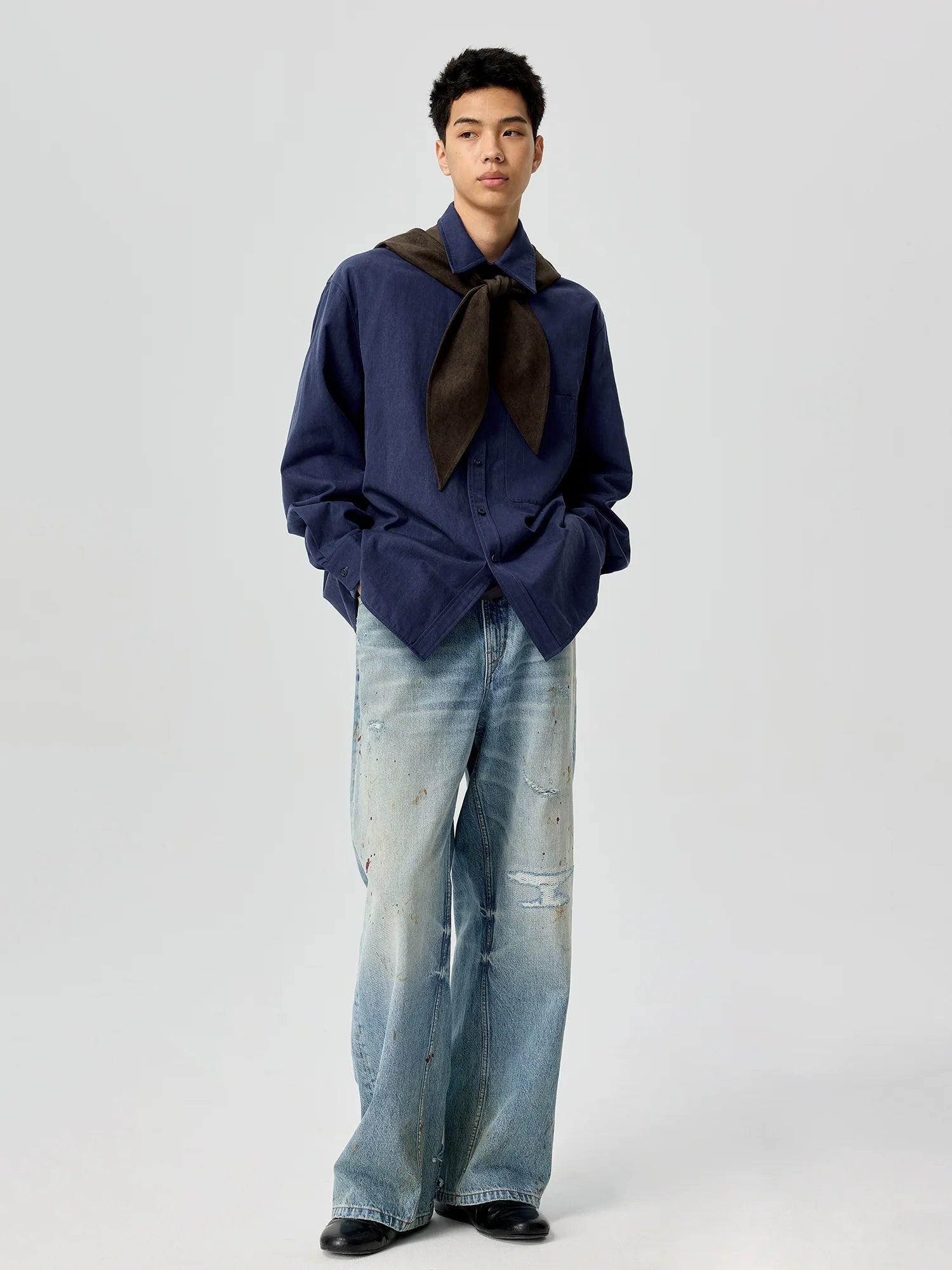 Midnight Oversized Shirt