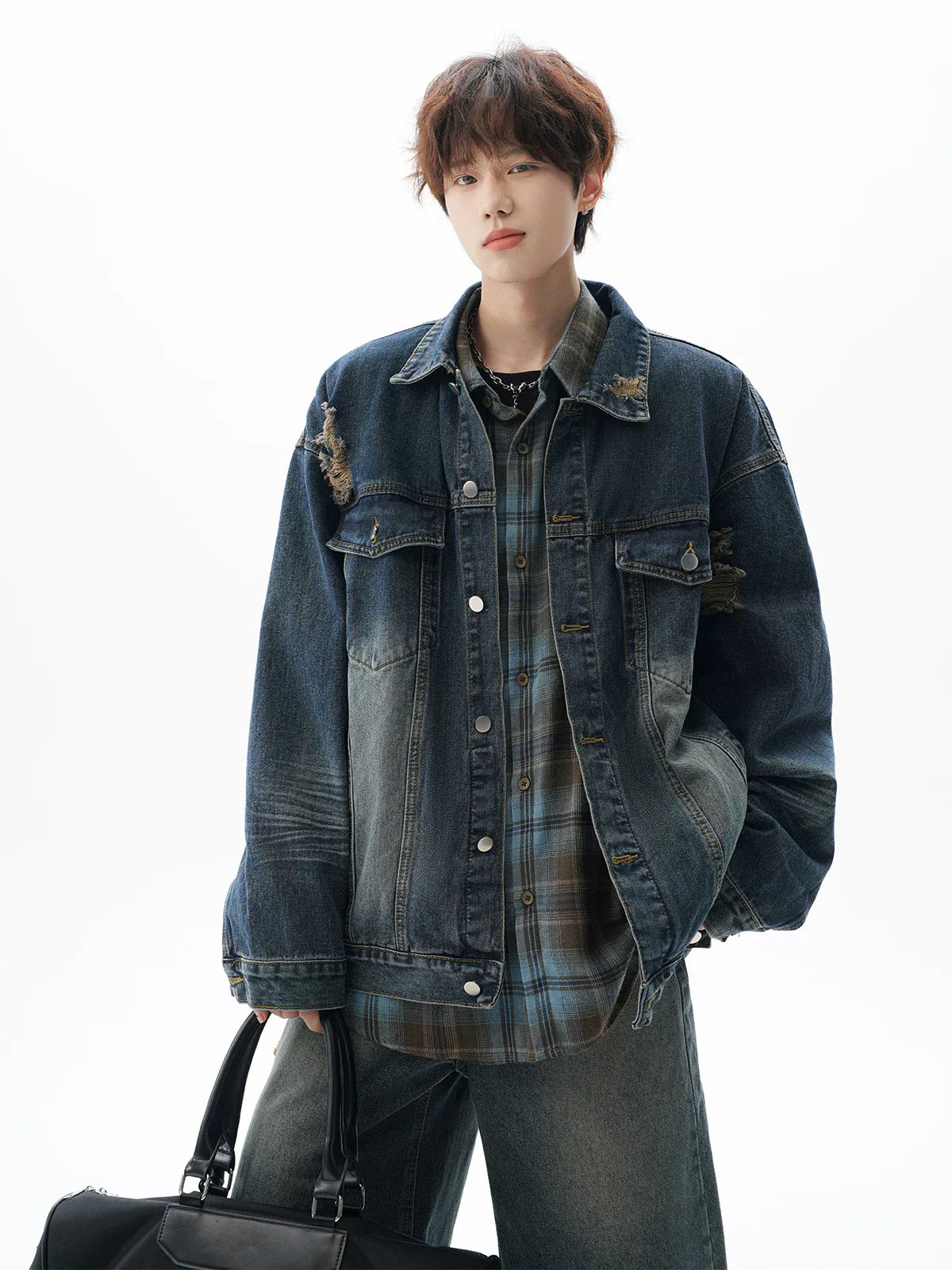 Patch Vintage Denim Jacket