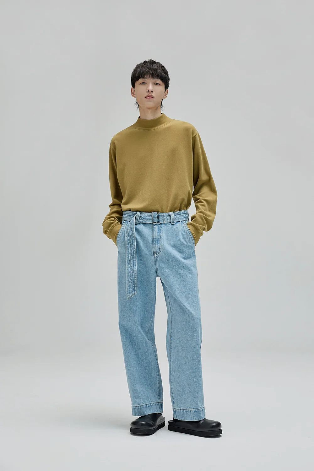 Warm Turtleneck Basic Layering Long Sleeve Top