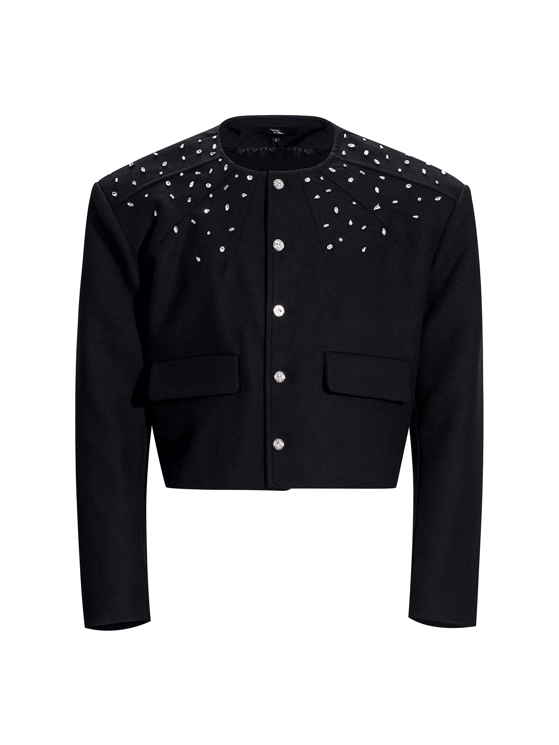 Starfall Eclipse Studded Cropped Jacket