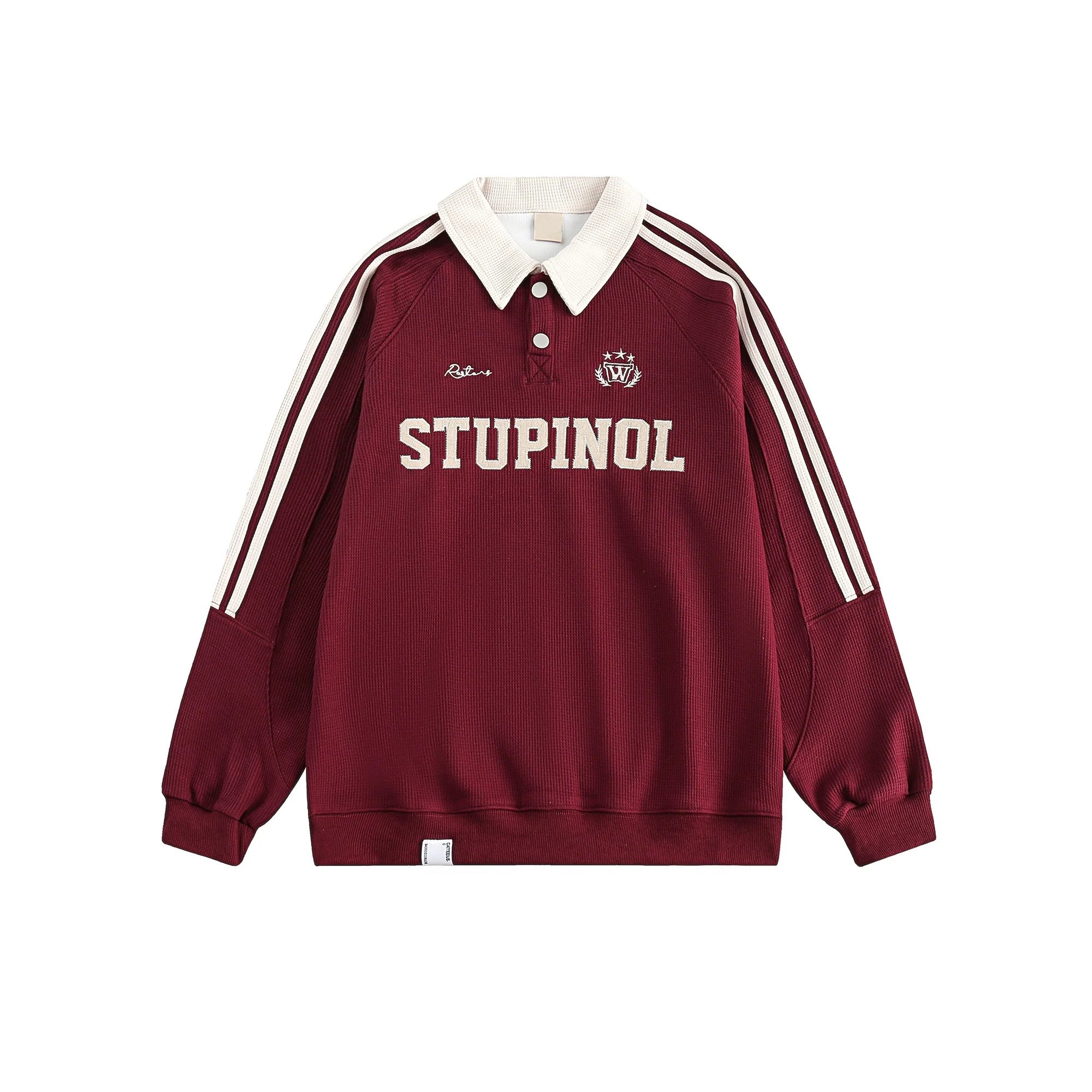 Stupinol Varsity Polo Sweatshirt