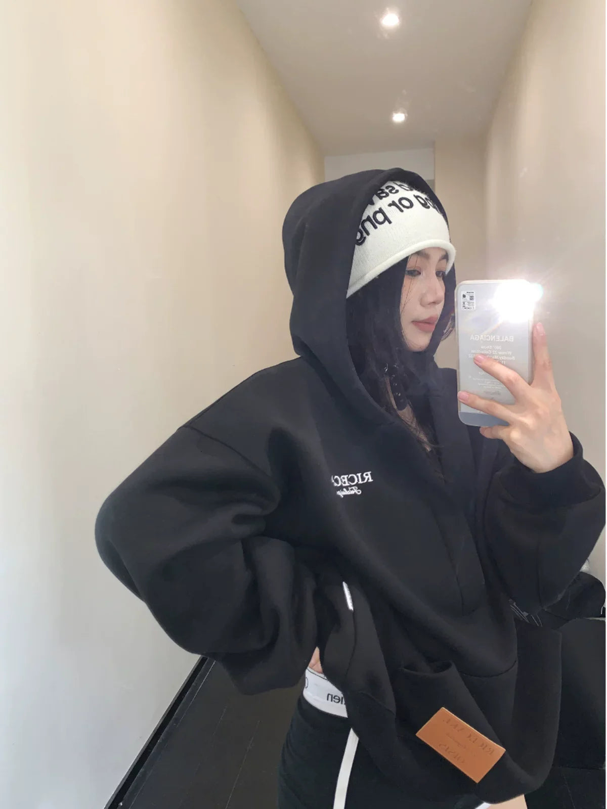 V-Plunge Kangaroo Hoodie