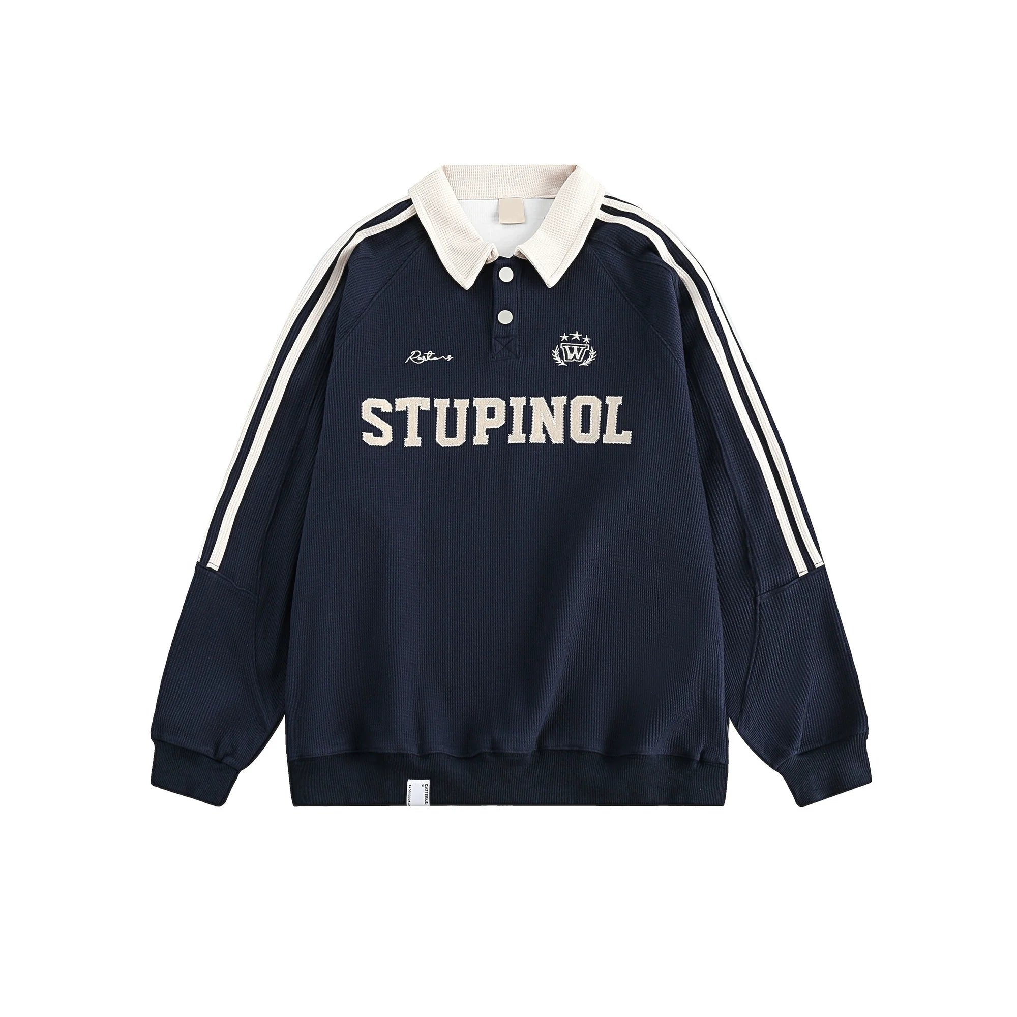Stupinol Varsity Polo Sweatshirt