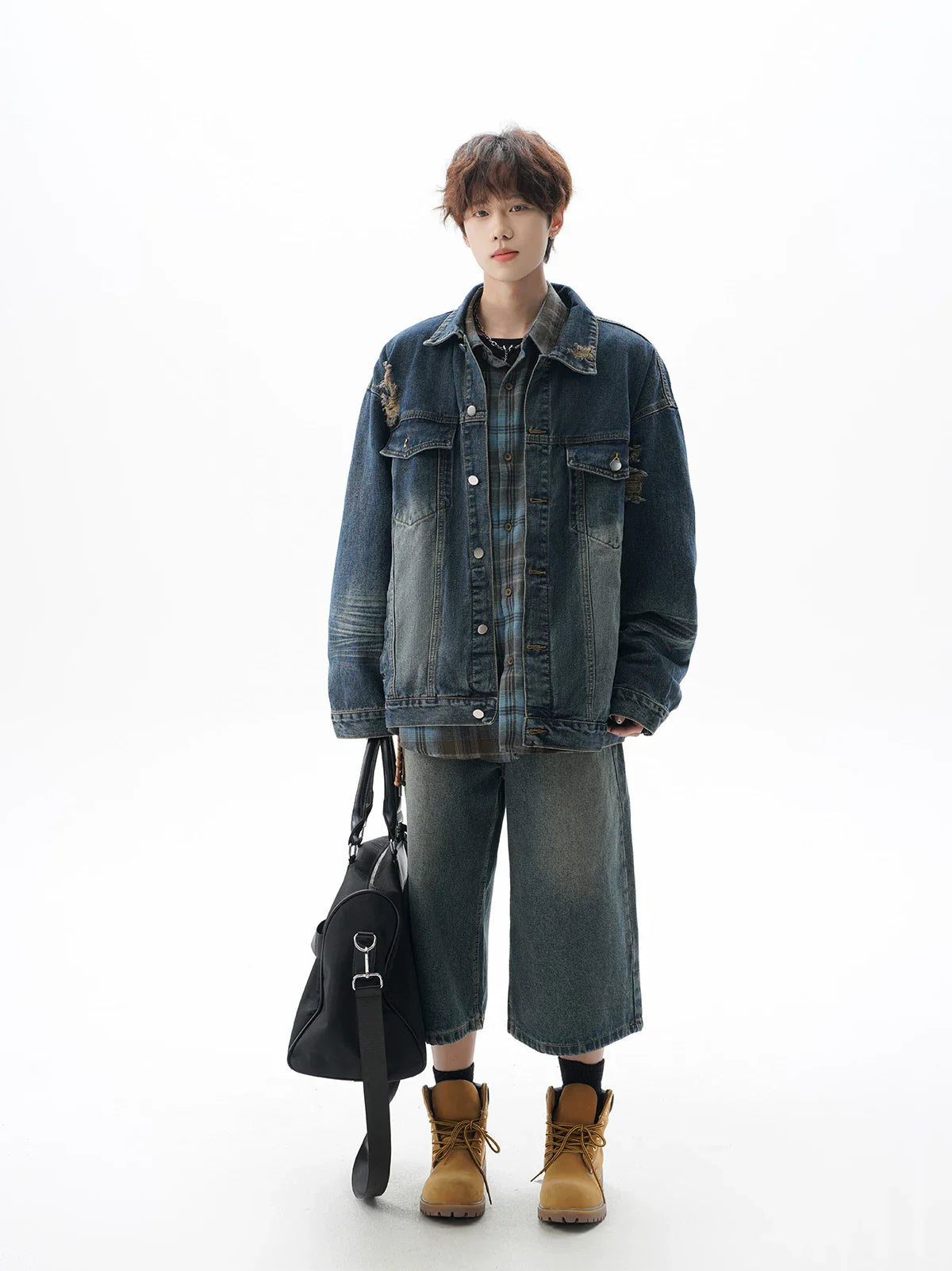 Patch Vintage Denim Jacket