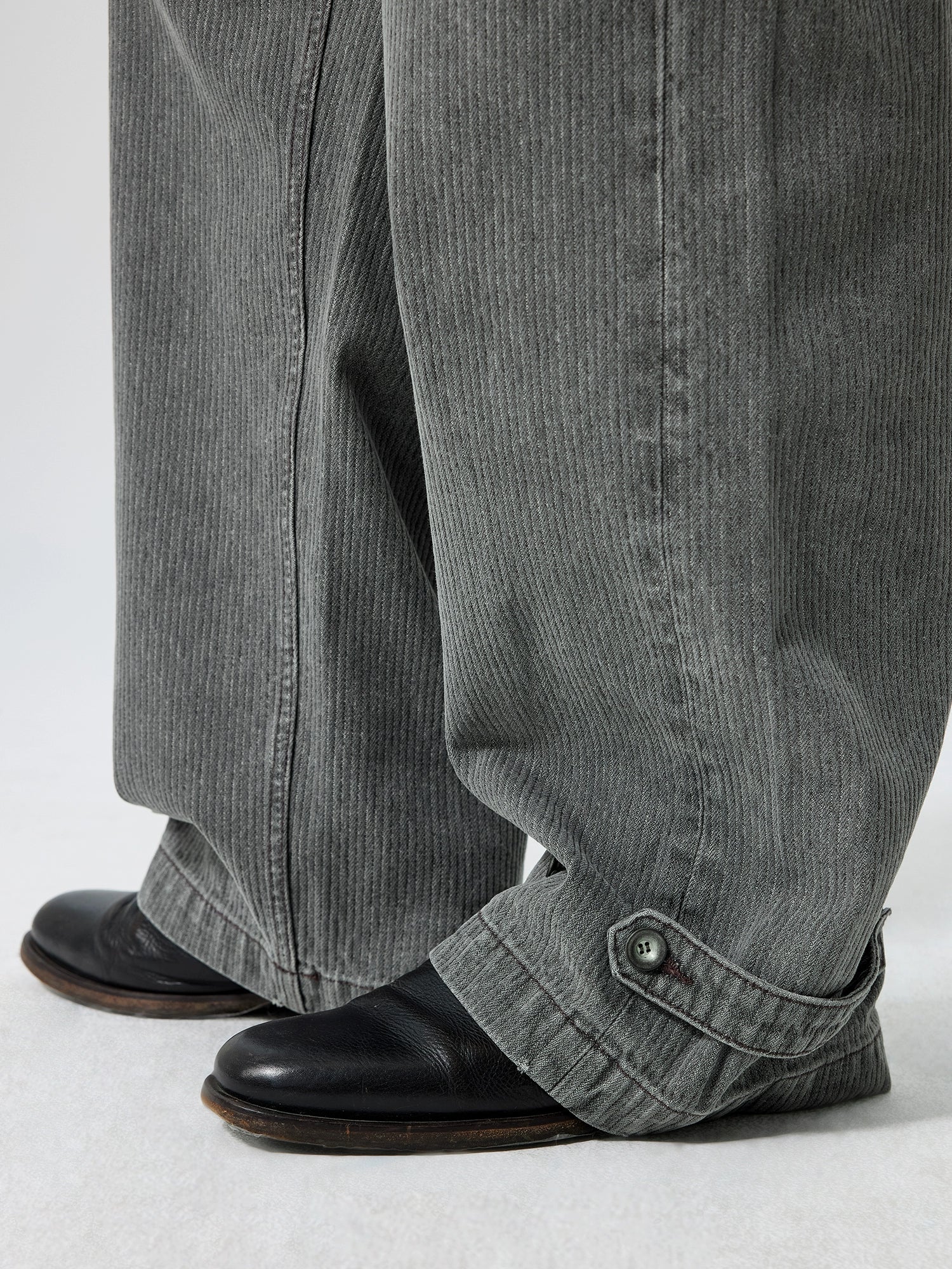 Shadow Ridge Belted Corduroy Pants
