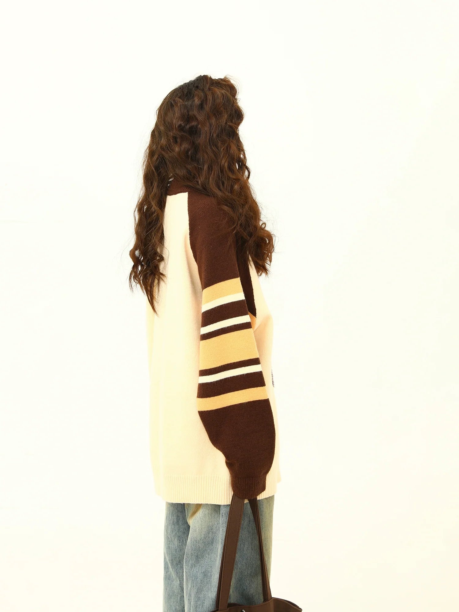 Whimsical Animal Graphic Knit Sweater