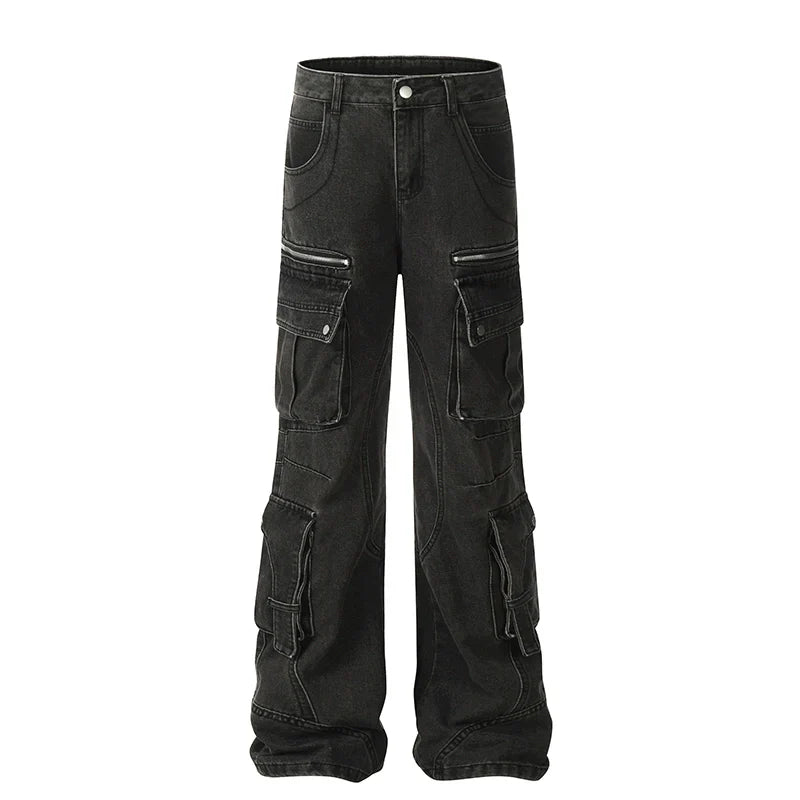 Washed Shadow Vault Cargo Jeans