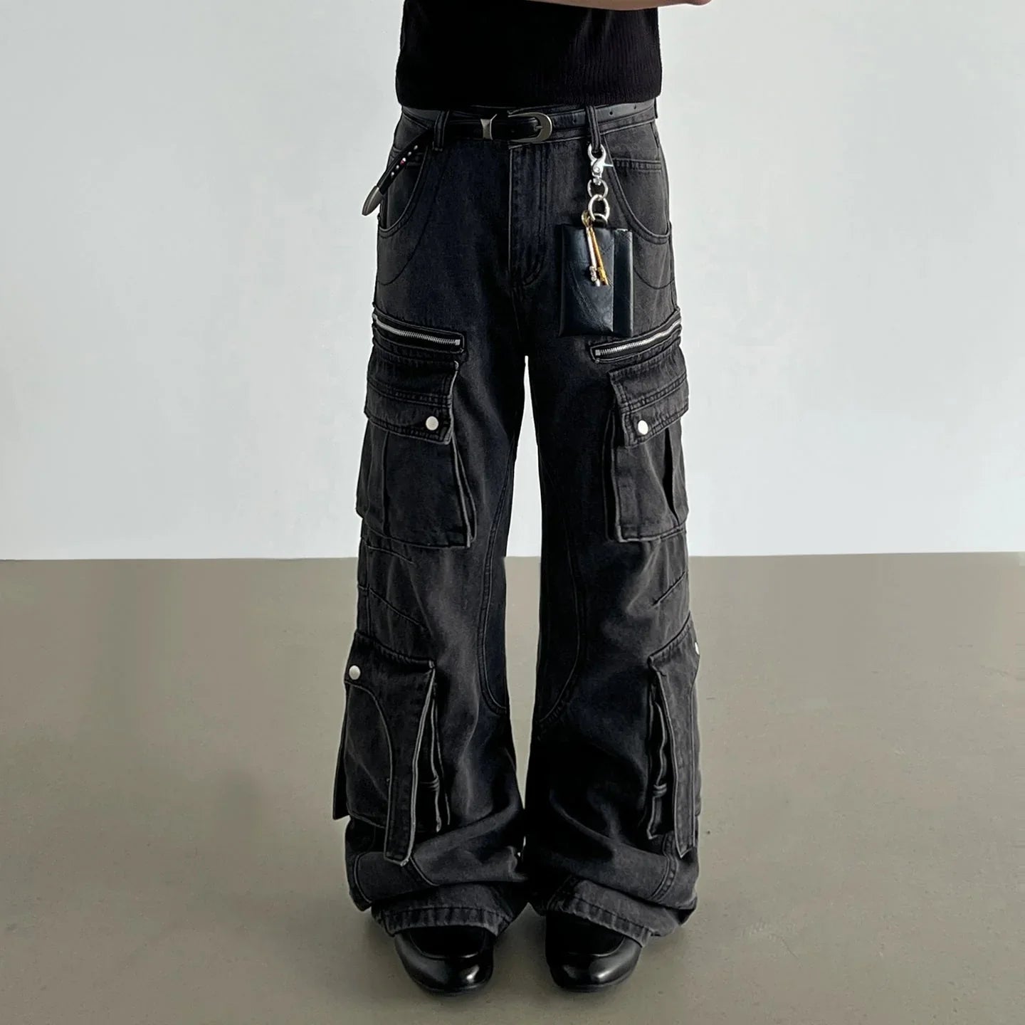 Washed Shadow Vault Cargo Jeans