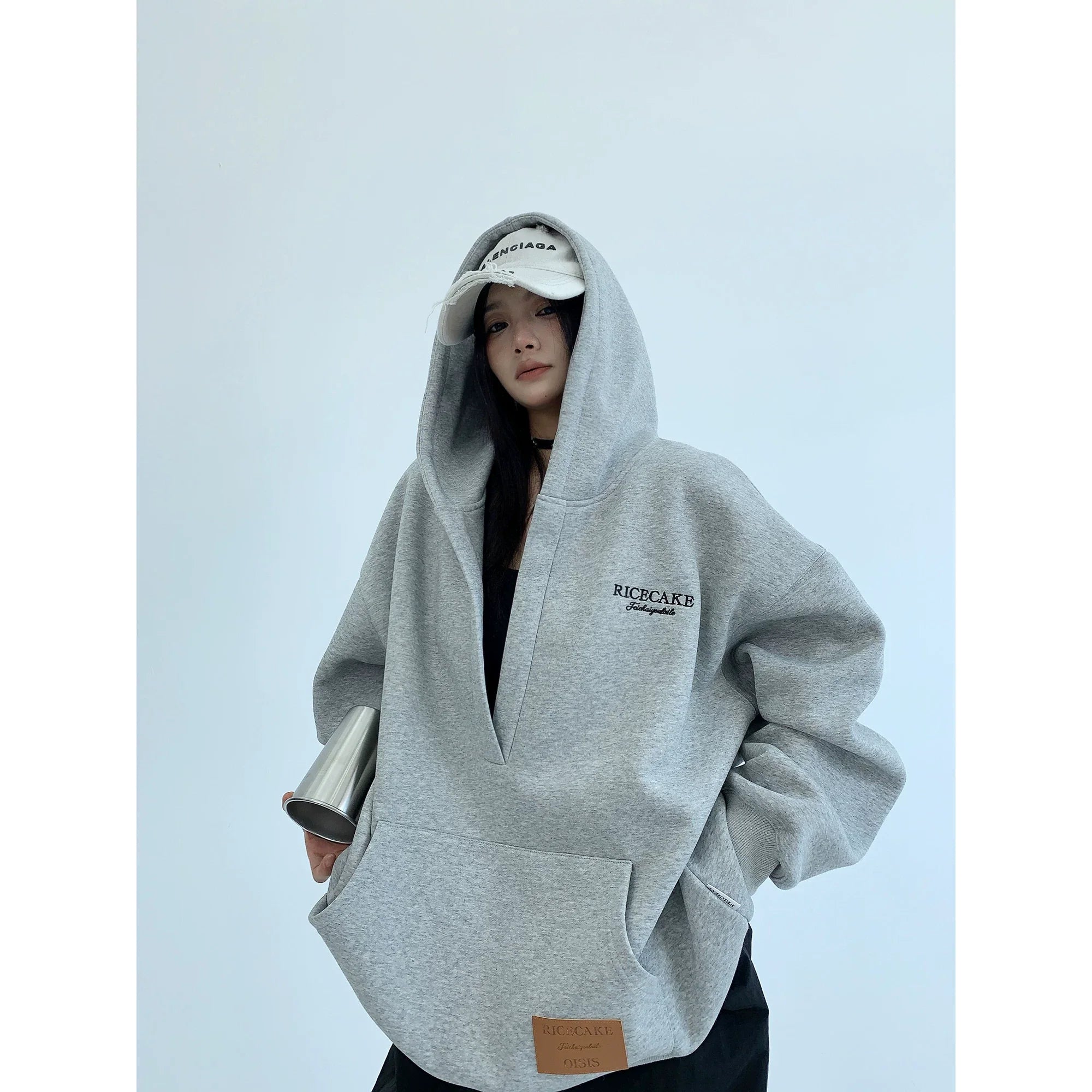 V-Plunge Kangaroo Hoodie