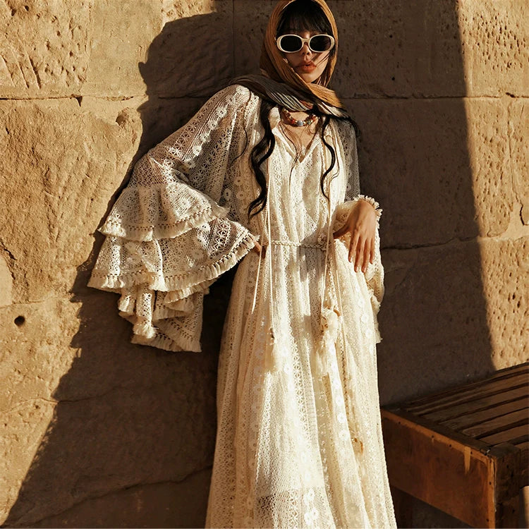 Desert Boho Multicolor Wrap Scarf