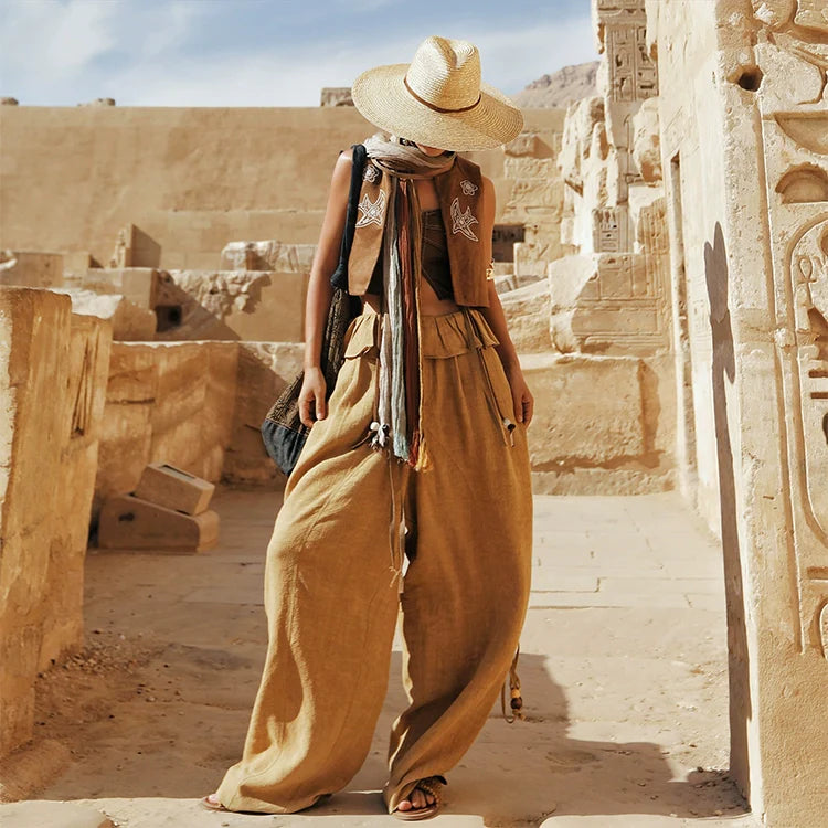 Desert Boho Multicolor Wrap Scarf