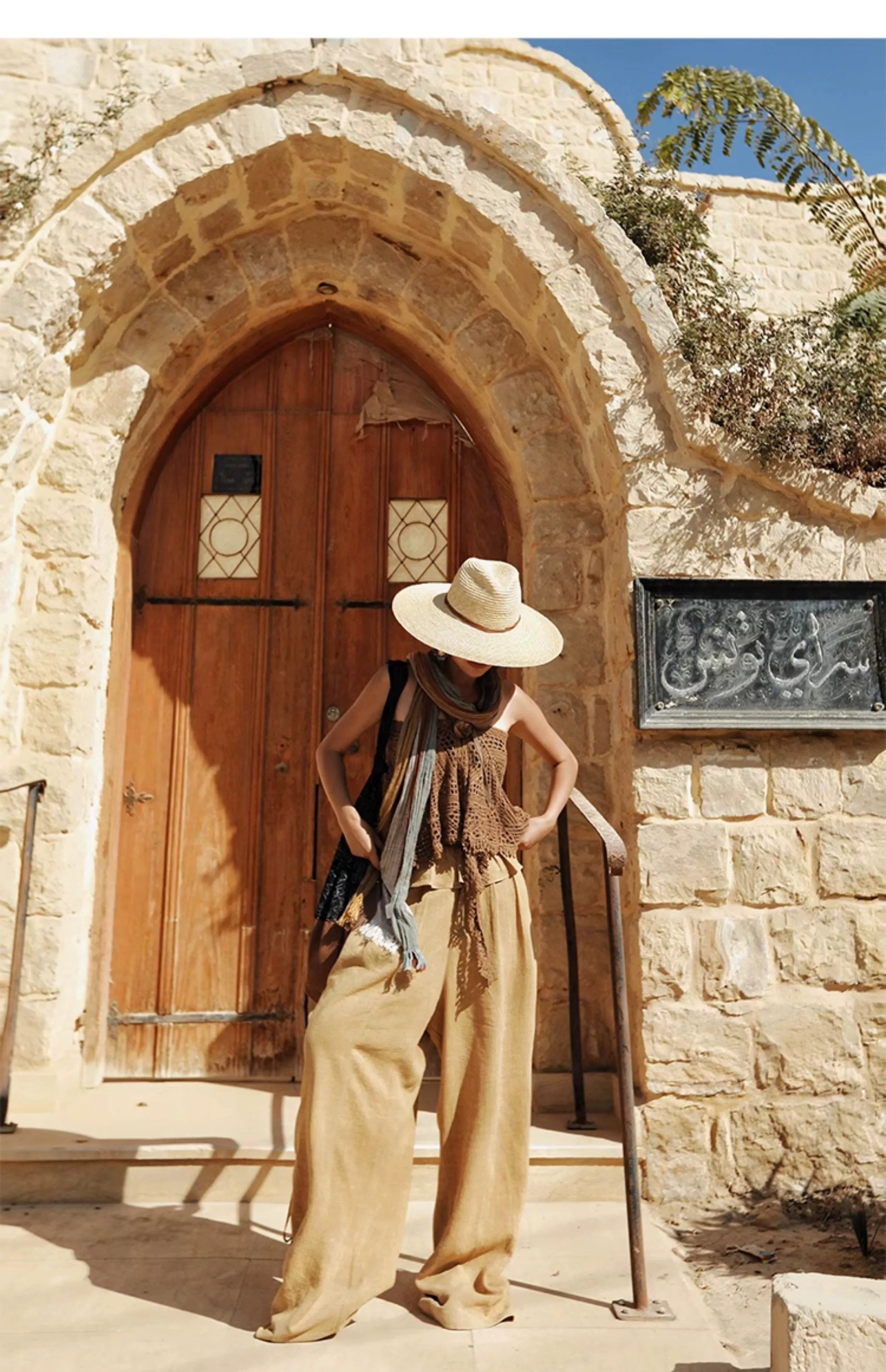 Desert Boho Multicolor Wrap Scarf