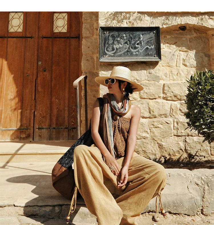 Desert Boho Multicolor Wrap Scarf