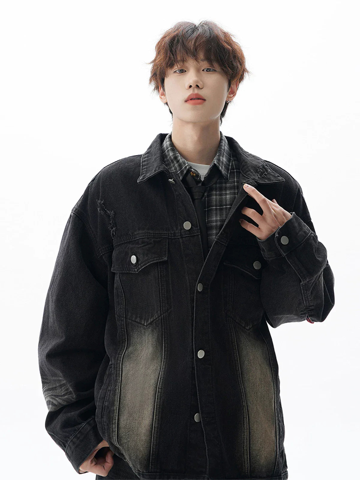 Patch Vintage Denim Jacket