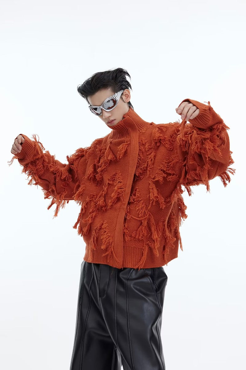 Turtleneck Knit Sweater