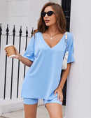 Casual Oversized 2-Piece Lounge Set