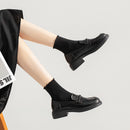Agsdon Thick-soled Leather Shoes