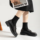 Agsdon Thick-soled Leather Shoes