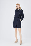 Mid-length Elegant Commuter Coat