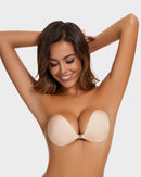 Adhesive Bra Strapless Sticky Invisible Push up Silicone Bra