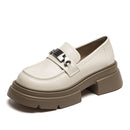 Agsdon Metal Buckle Loafers