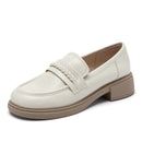 Agsdon Thick-soled Leather Shoes