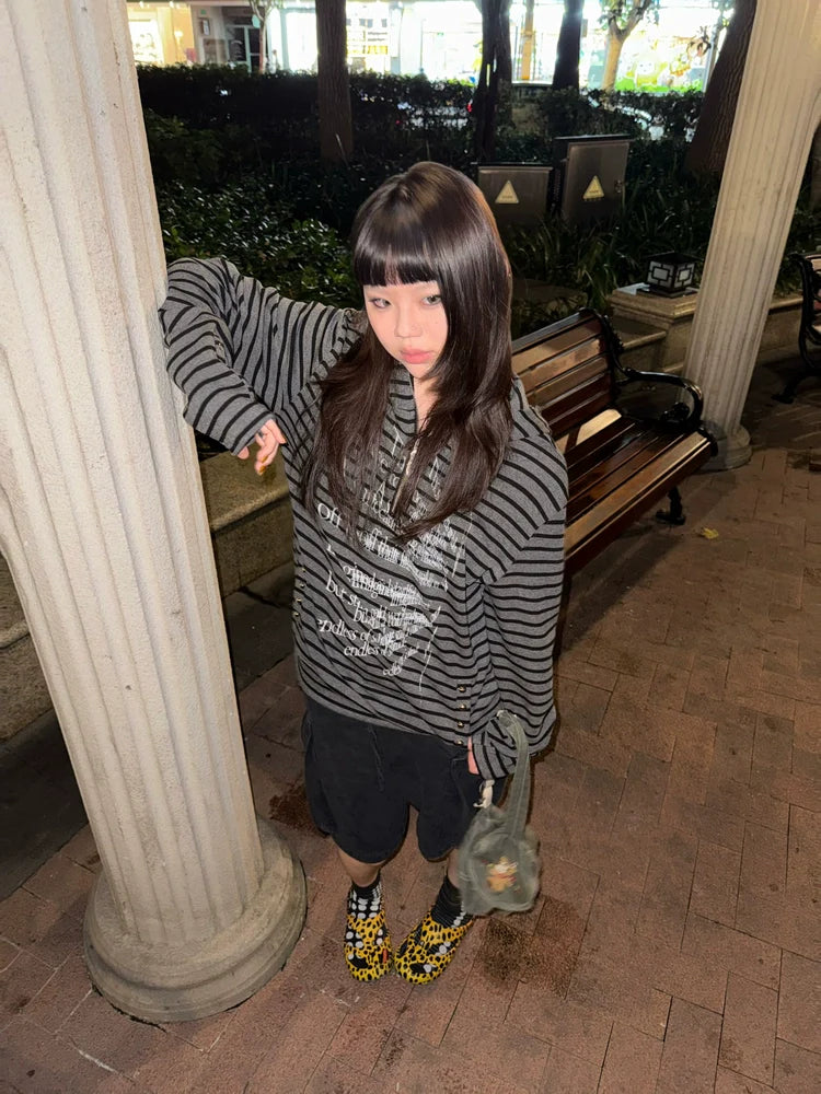 Whisperstripe Wind Verse Hoodie