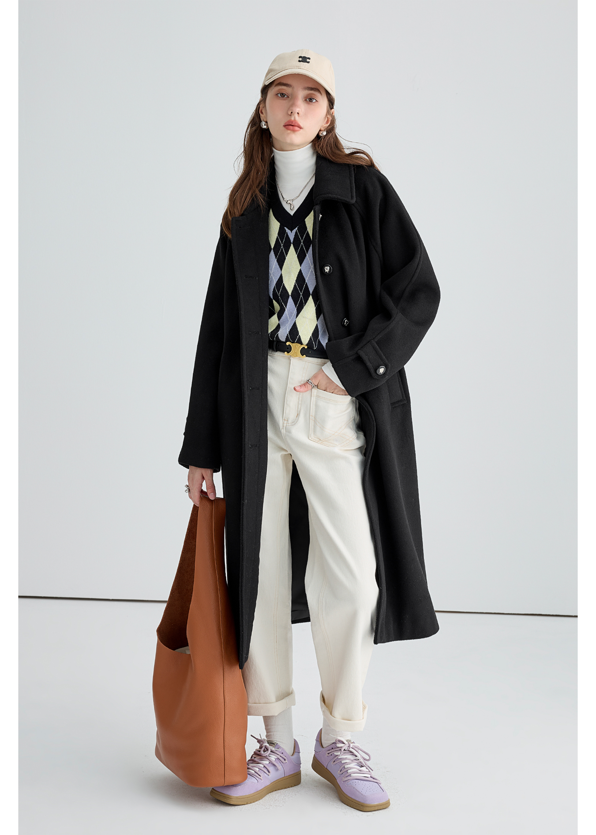 Winter Woolen Down Coat