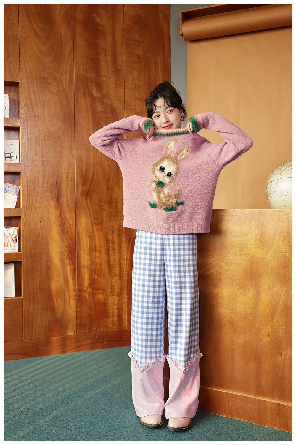 Vintage Bunny Knit Sweater