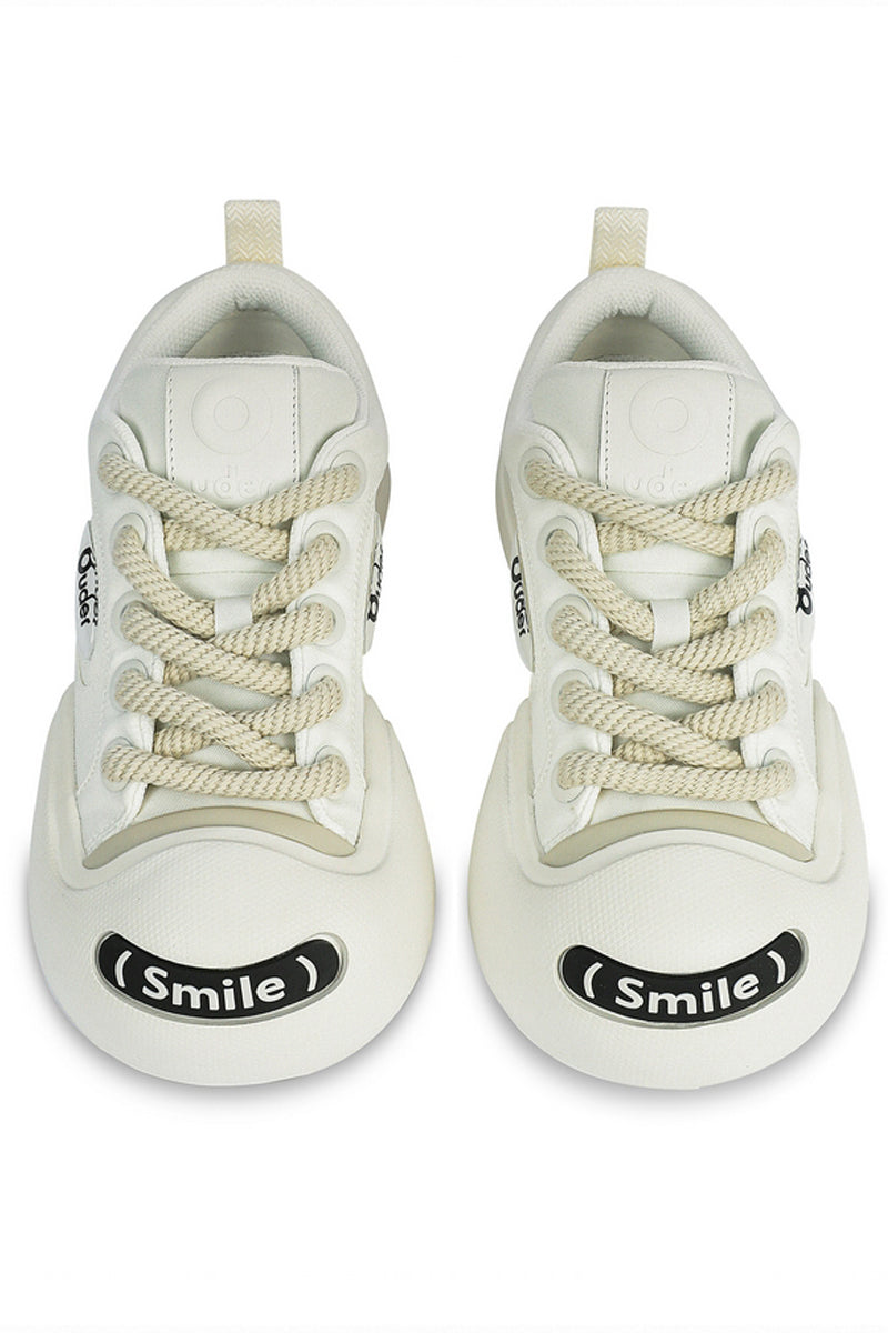 Triple White Low-Top Sneaker