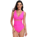 Sexy Mesh Tummy Control One Piece Swimsuit